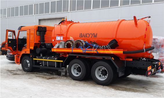 Автомобиль вакуумный АВ-10 на шасси КАМАЗ 65115-3052-50 модель 780879