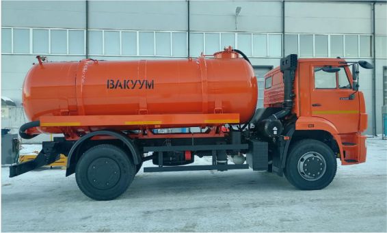 Автоцистерна вакуумная на шасси КамАЗ 53605-773950-48